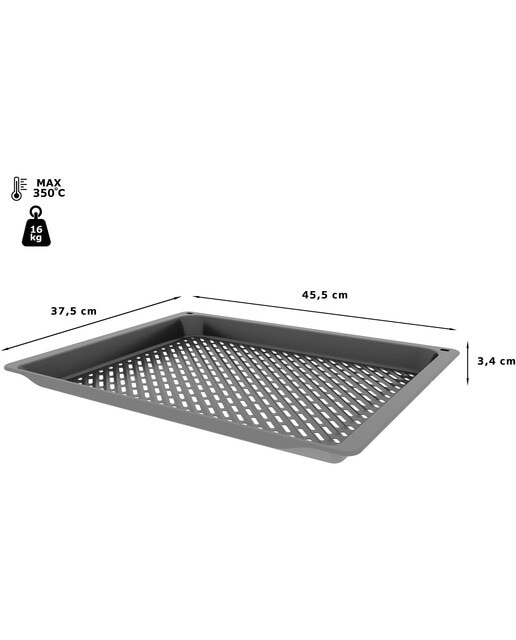 Bandeja Air Fry y grill Bosch para hornos - HEZ629070 2
