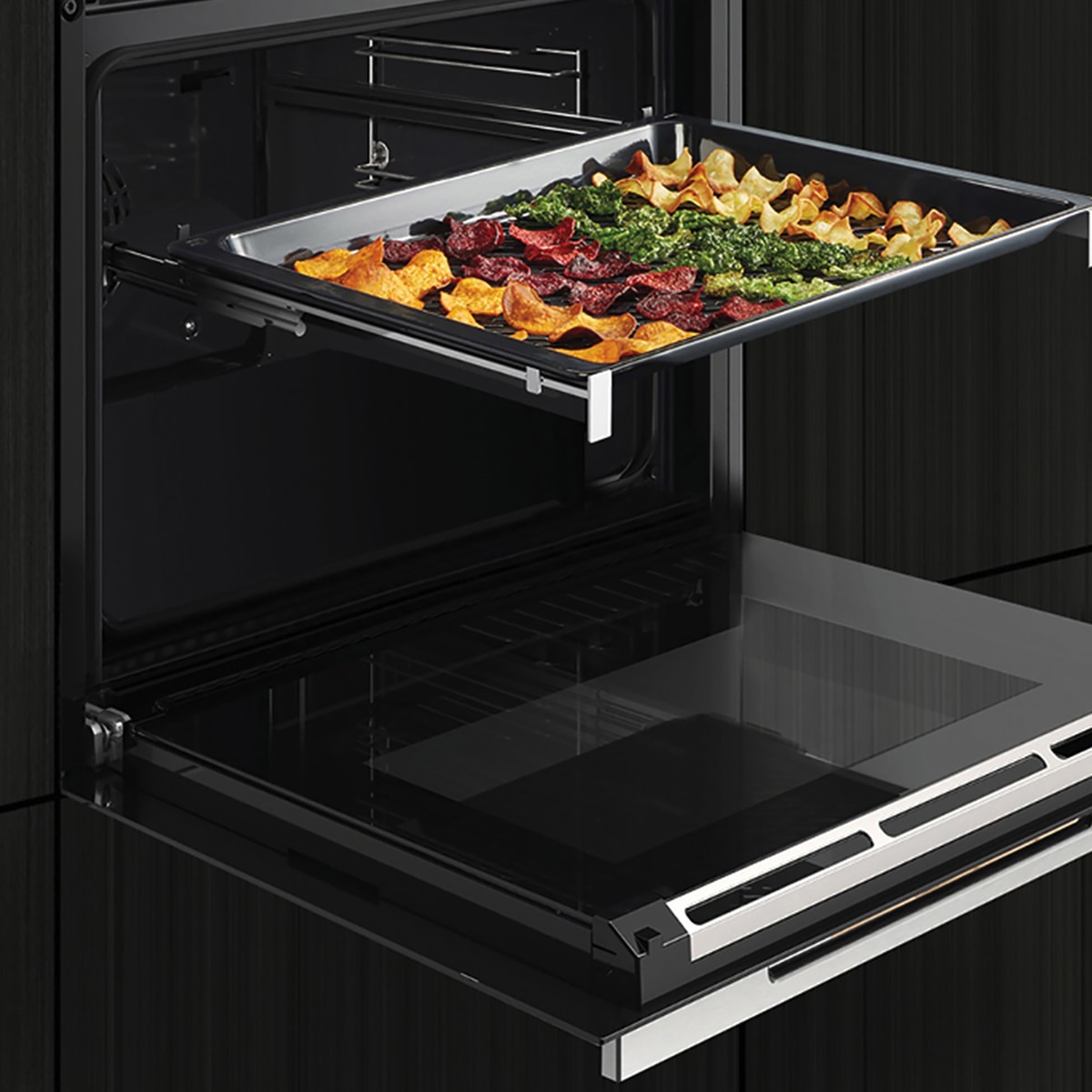 Bandeja multiperforada para hornos con función airFry y Grill, SIEMENS - HZ629070 Negro-5