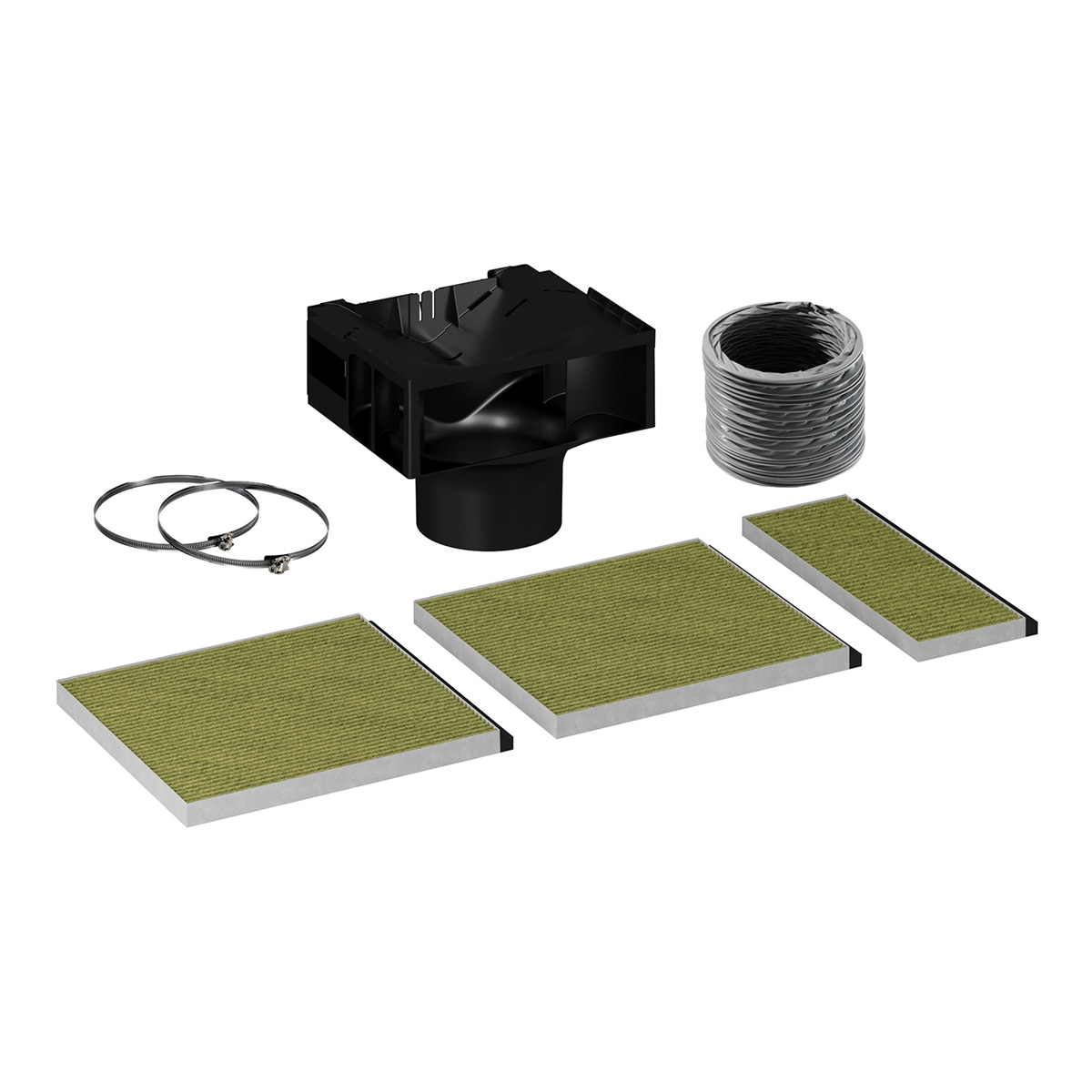 Imagen 0 de Kit de recirculación Clean Air Plus Siemens para campanas inclinadas LZ11BKI16
