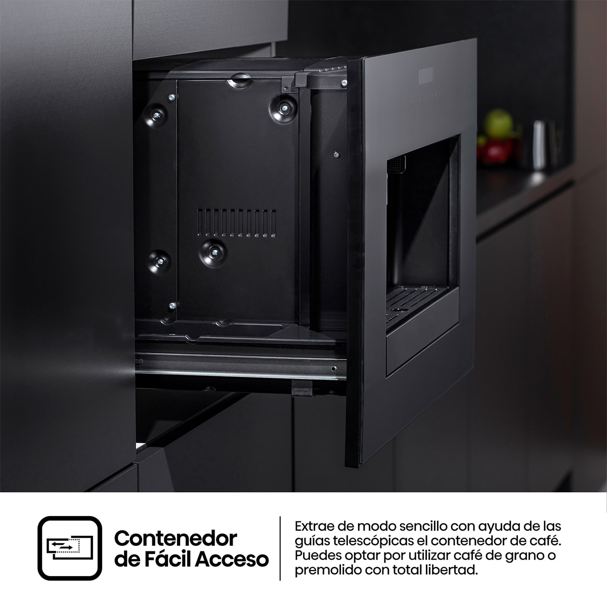 Imagen 9 de Cafetera automática integrable Hisense - CM4H8BG - Negro Negro