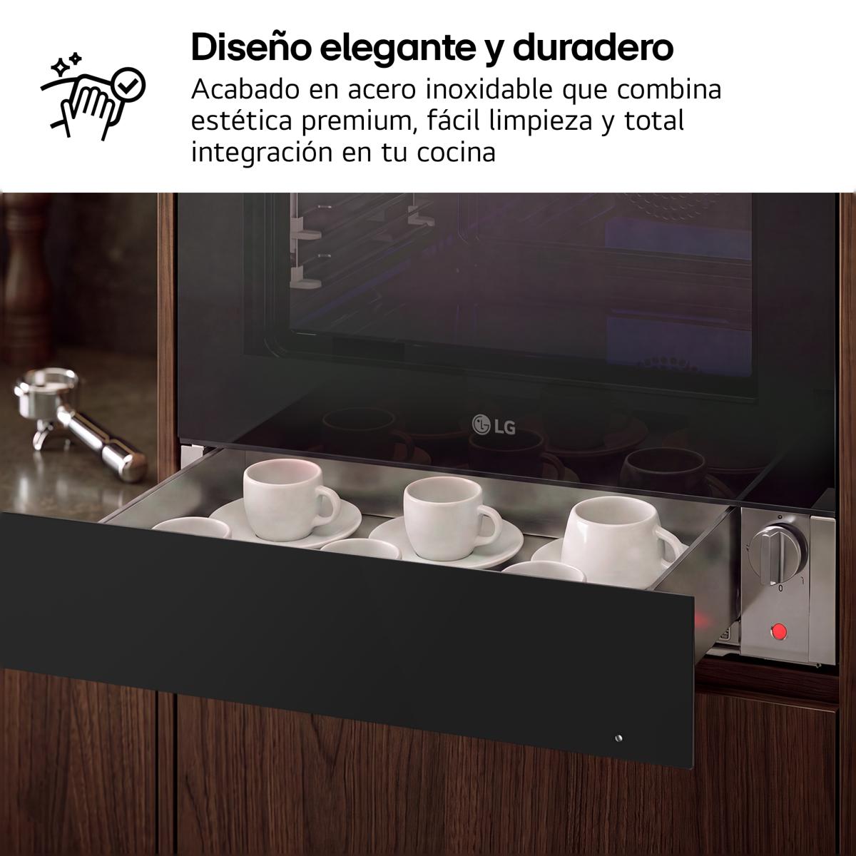 Cajon Calienta platos LG - DW7D1913G - Negro claro Negro claro-6