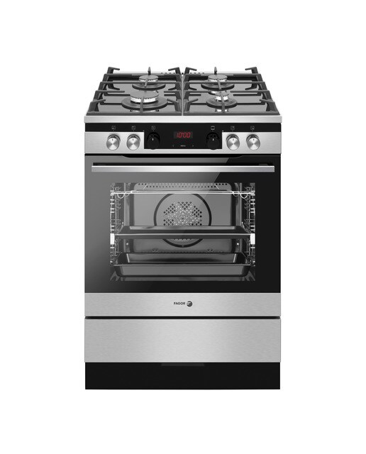 Imagen 0 de Cocina compacta Fagor con 4 quemadores y horno eléctrico - 3CLG-610BX