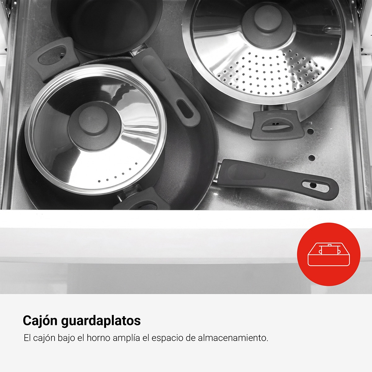 Cocina compacta Fagor con 4 quemadores y horno eléctrico - 3CLG-610BX - Inox Inox-10