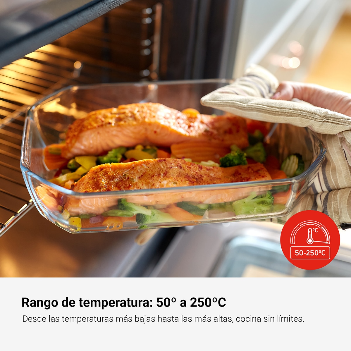 Cocina compacta Fagor con 4 quemadores y horno eléctrico - 3CLG-610BB - Blanco Blanco-8