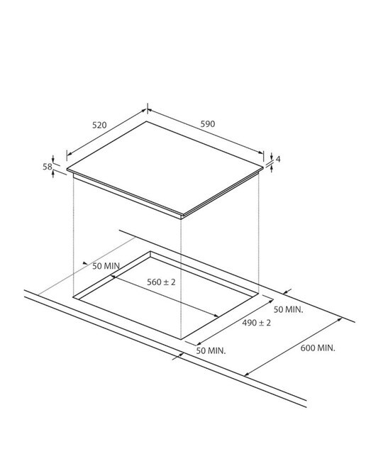 Conjunto de horno pirolítico + Placa de inducción Candy - PCI26PCXCI633C Inox-2