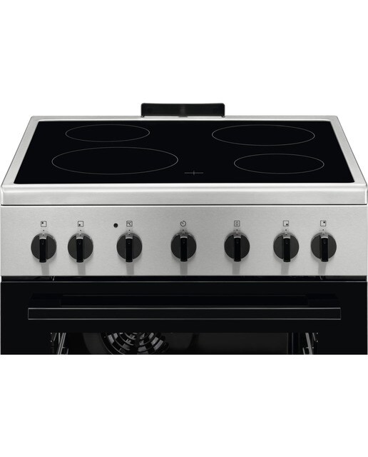 Fogão Elétrico com Placa de Vitrocerâmica Electrolux LKR620066X de 4 Zonas e de 57 Litros - Aço Inox Aço inoxidável-3