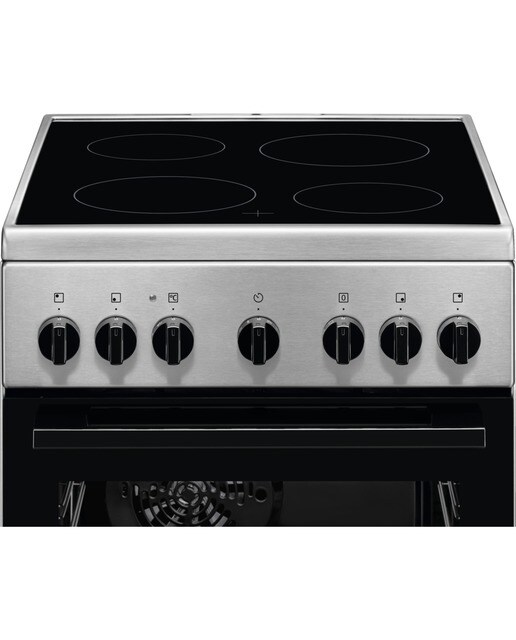 Cocina compacta Electrolux placa vitrocerámica  4 zonas y horno eléctrico - Inox-3