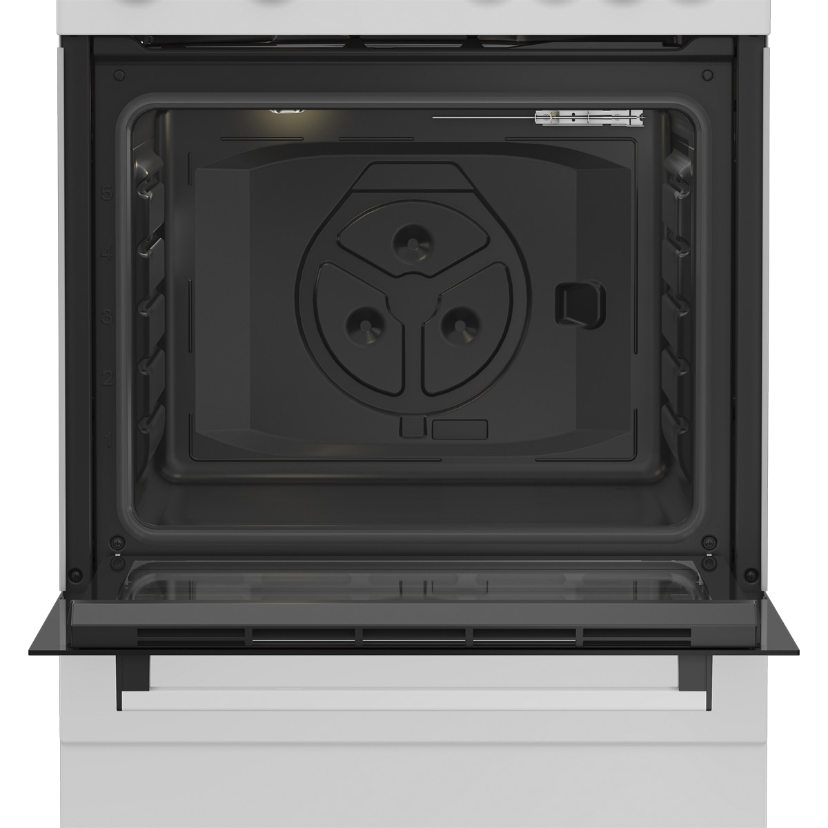 Cocina compacta Beko placa vitrocerámica y horno eléctrico -  FBS67000WD Blanco-3