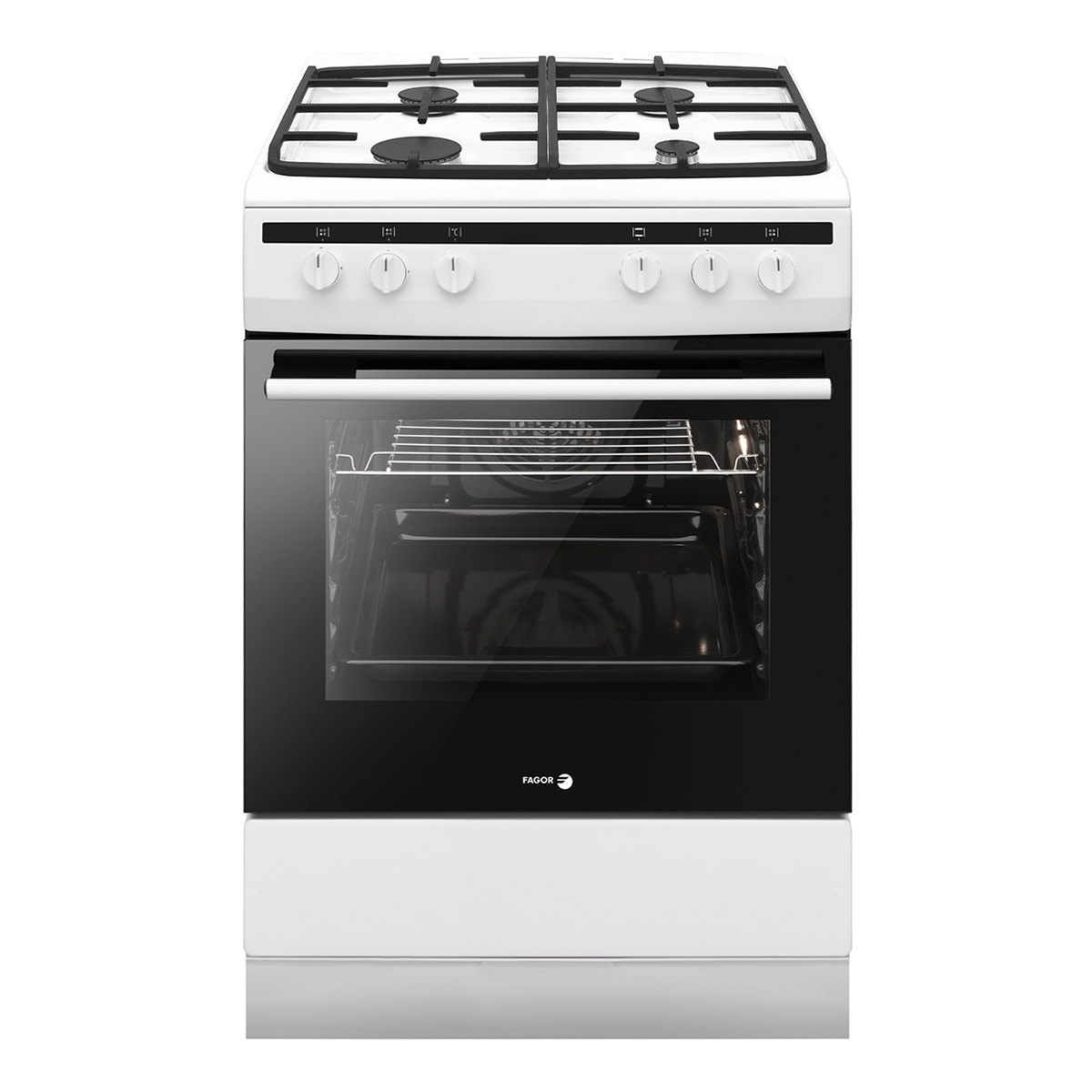 Imagen 0 de Cocina compacta Fagor con 4 quemadores y horno eléctrico Classic - 3CLG-600BB