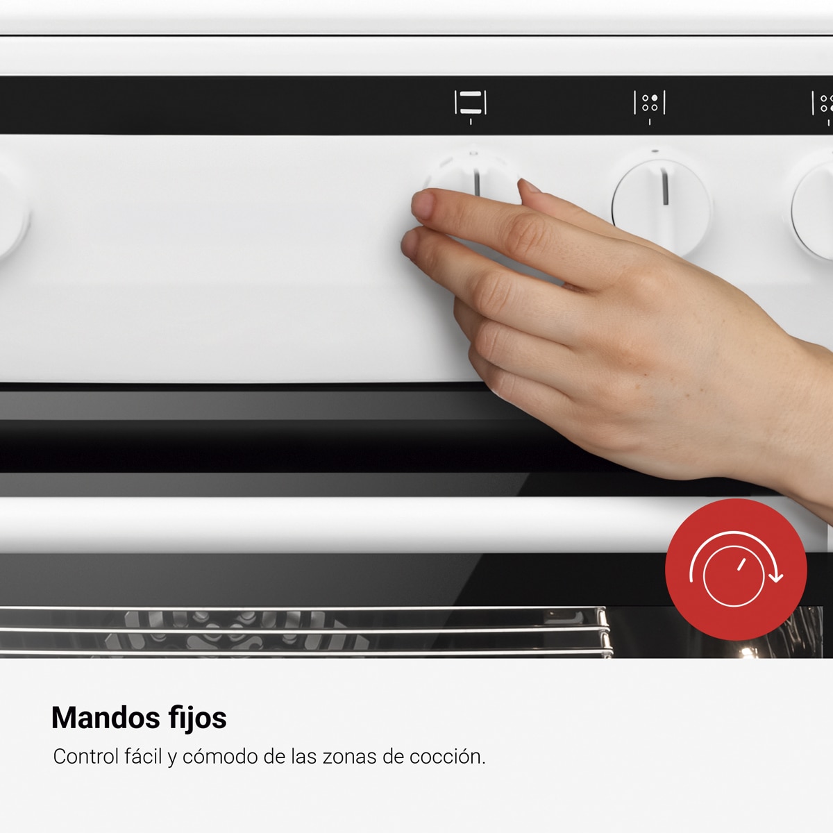 Cocina compacta Fagor con 4 quemadores y horno eléctrico Classic - 3CLG-600BB 10