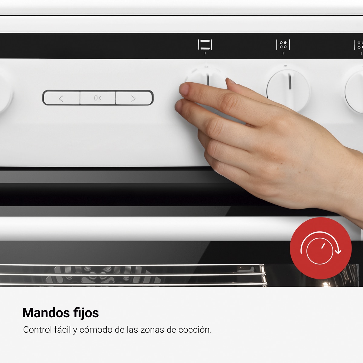 Cocina compacta Fagor con 4 quemadores y horno eléctrico Comfort - 3CLG-605BB 10
