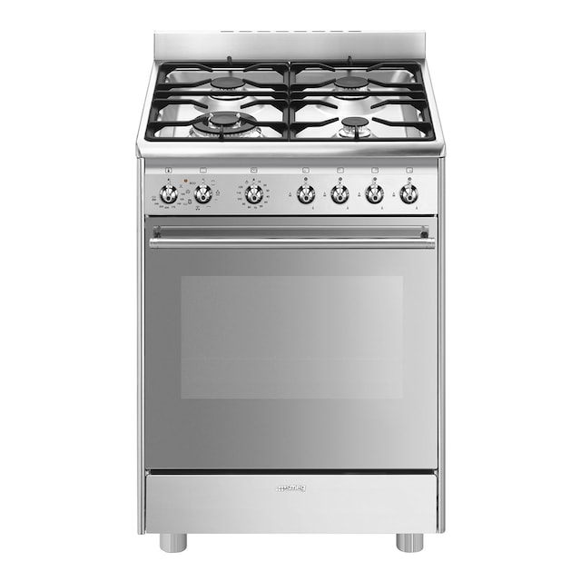 Imagen 0 de Cocina compacta gas Smeg 60 cm, 1 cavidad de horno - CX68MF8-2