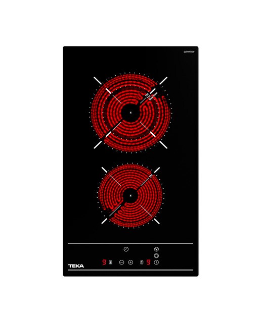 Imagem 0 de Placa Modular de Vitrocerâmica Teka TZC 32320 TTC de 2 Zonas e de 30 cm - Preto