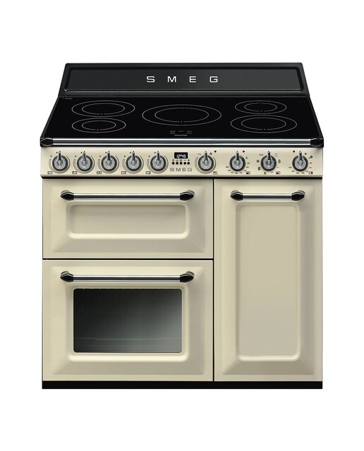 Imagen 0 de Cocina compacta Smeg con placa de gas con 5 zonas y 3 cavidades para horno - TR93IP2