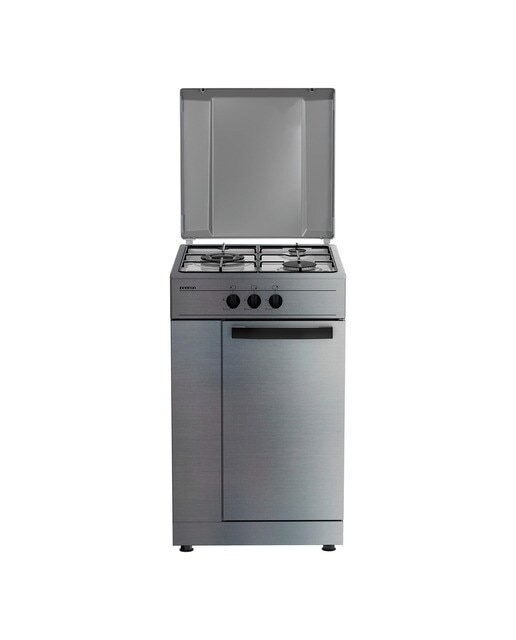 Imagen 1 de Cocina compacta Infiniton placa de gas y compartimento porta-bombonas - CC3AC Inox