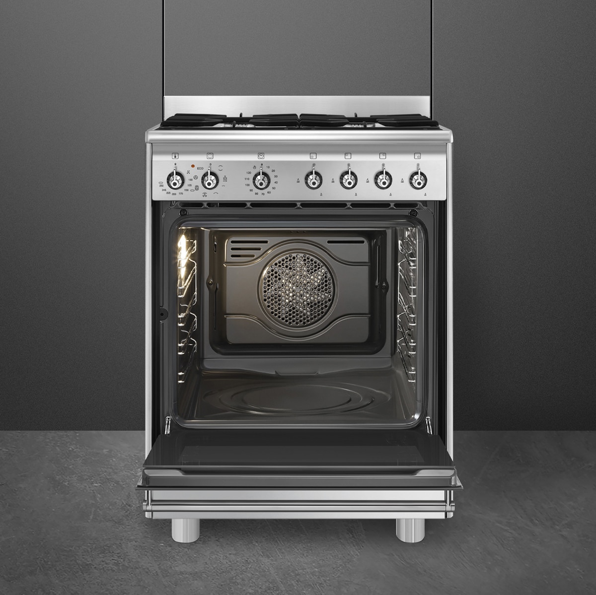 Thumbnail 3 de Smeg SX61GM cocina 60 cm con horno 50–260 °C