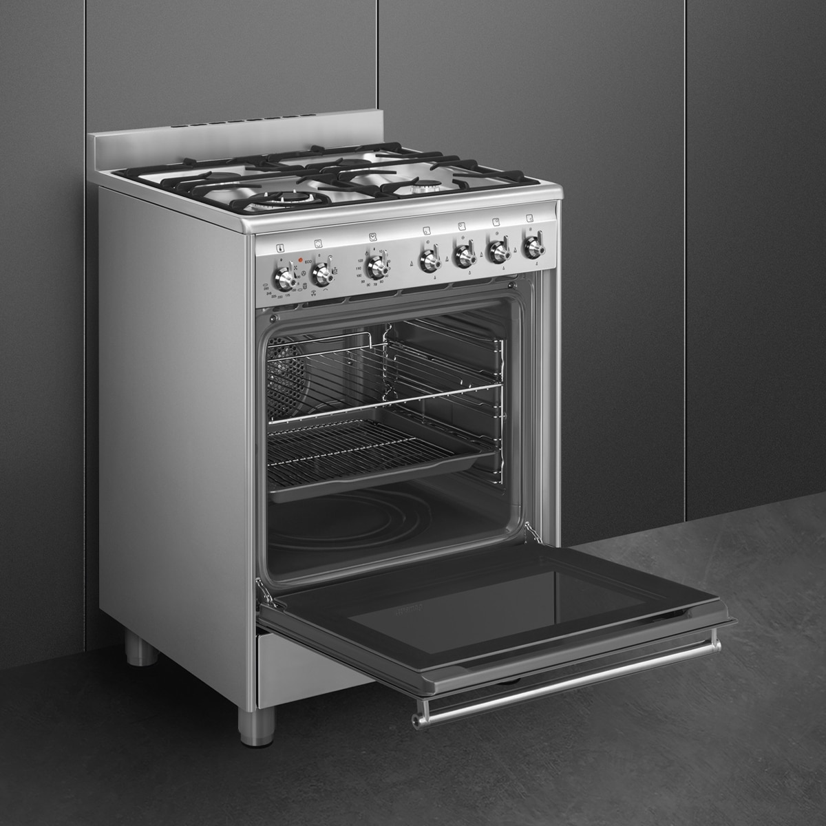 Thumbnail 4 de Smeg SX61GM cocina 60 cm con horno 50–260 °C