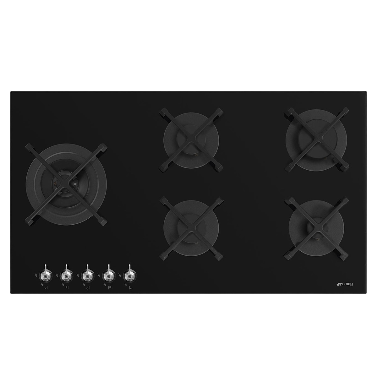 Smeg – Placa Gas Smeg 5 quemadores – PV395LN.