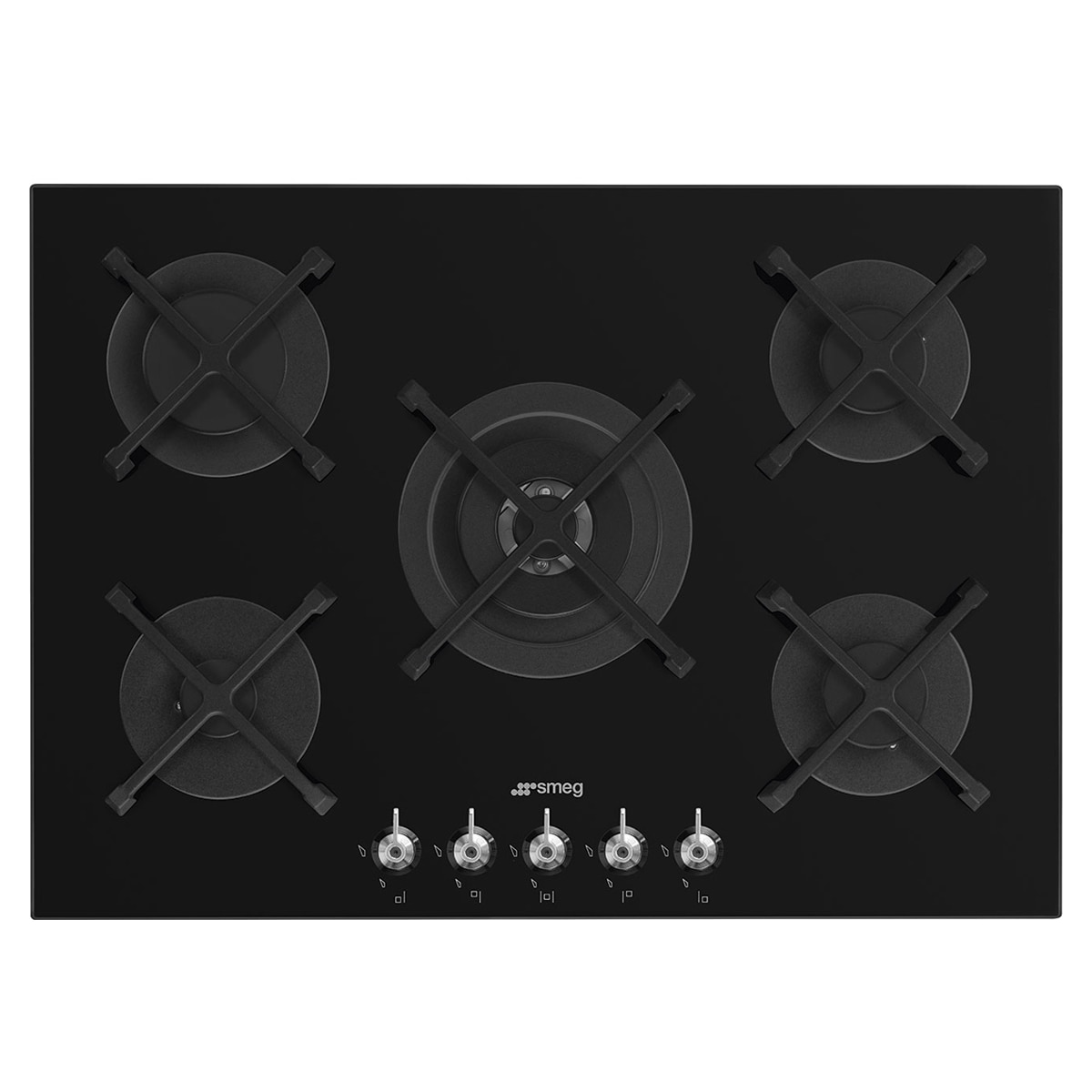 Imagen de Smeg PV375N placa gas 70 cm 5 quemadores en OfertitasTOP