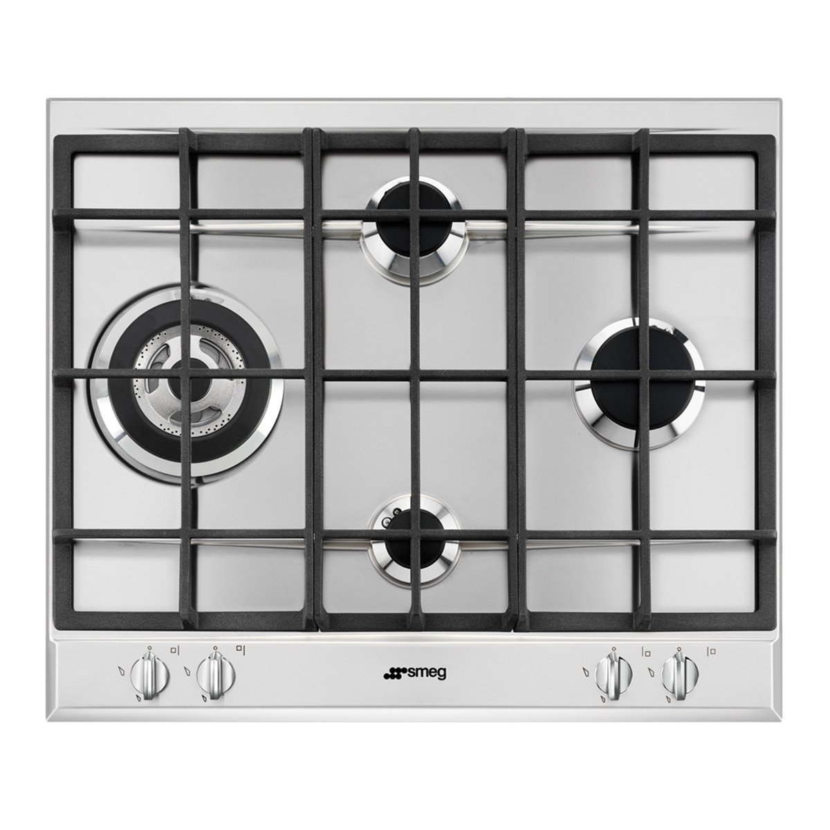 Imagen de Smeg P261XGH placa gas 4 quemadores 60 cm en OfertitasTOP