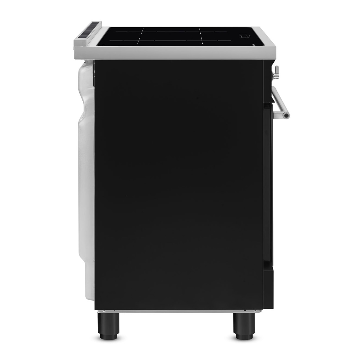 Cocina compacta Smeg con placa inducción y horno eléctrico - Negro-3