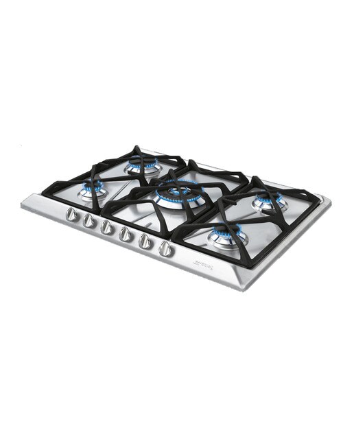 Placa gas Smeg 5 quemadores - SRV576GH5 Inox-3