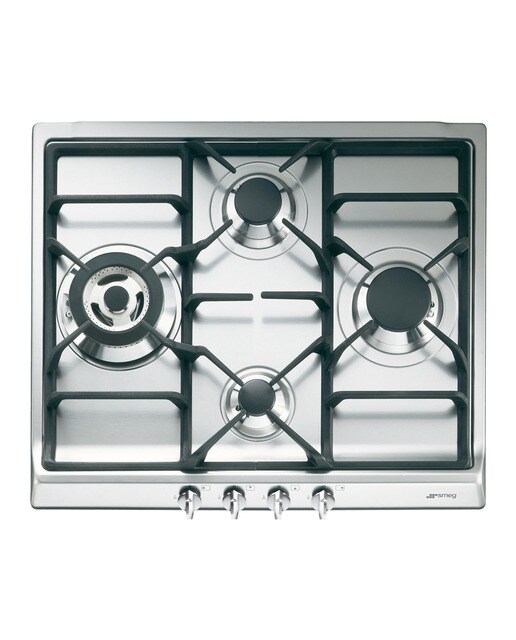 Imagen 0 de Placa gas Smeg 4 quemadores - SR60GHS