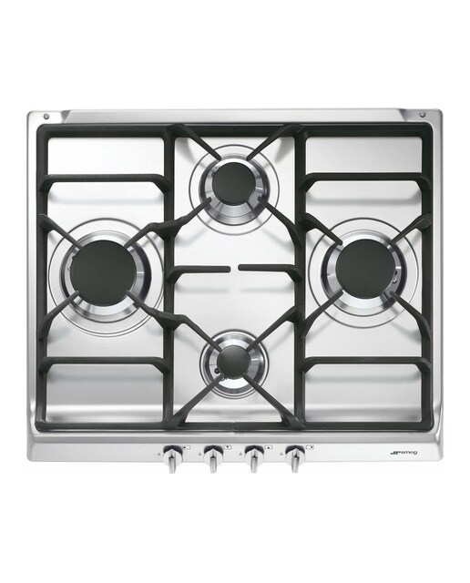 Smeg - Placa gas Smeg 4 quemadores - S60GHS.