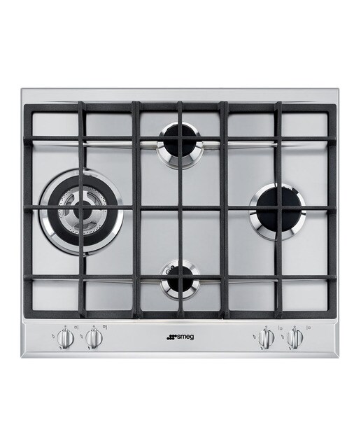 Smeg - Placa gas Smeg 4 quemadores - SLR64SGH.