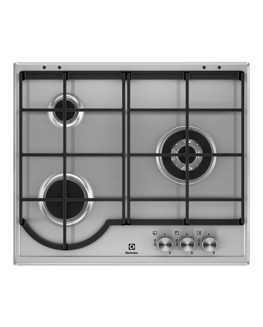 Electrolux - Placa gas Electrolux 3 quemadores - EGH6333BOX.