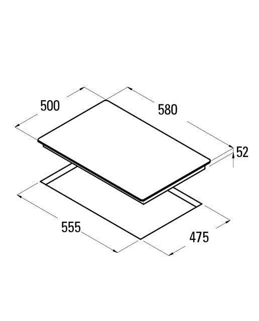 Placa gas Cata 4 quemadores - GI 6031 X Inox-3