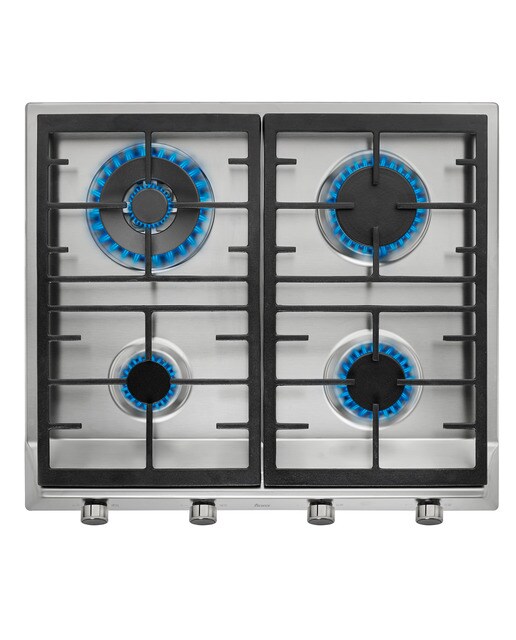 Placa de gas Teka con 4 quemadores - EX 60.1 4G AI - Acero Inox Acero Inox-3