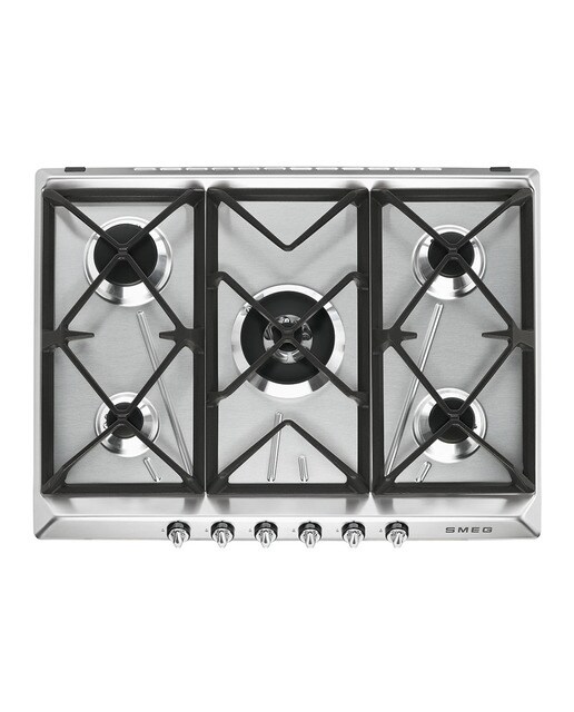 Smeg - Placa gas Smeg 5 quemadores - SR975XGH.