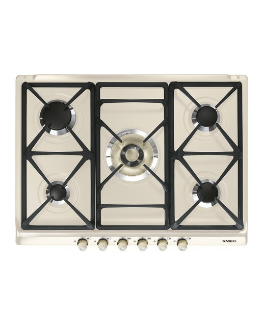 Smeg - Placa gas Smeg 5 quemadores - SR775PO.