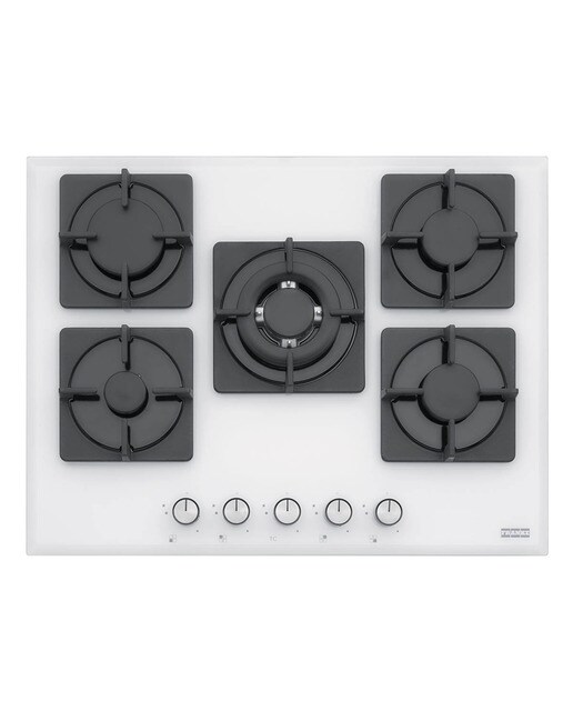 Franke - Placa gas Franke 5 quemadores - FHNS 705 4G TC WH C.