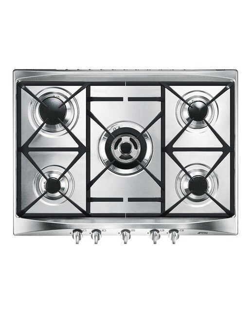 Imagen 0 de Placa gas Smeg 5 quemadores - SR275XGH2