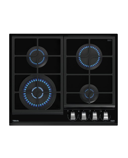Teka - Placa de gas Teka con 4 quemadores - GZC 64320 XBN.