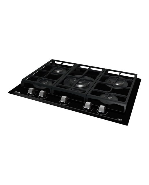 Placa gas Teka 5 quemadores - GZC75330 XBA BK - Negro Negro-4