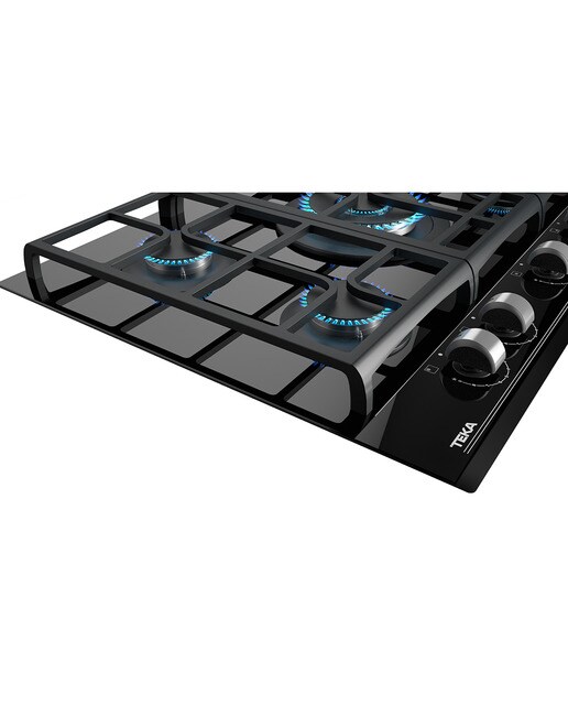 Placa gas Teka 5 quemadores - GZC75330 XBA BK - Negro Negro-8