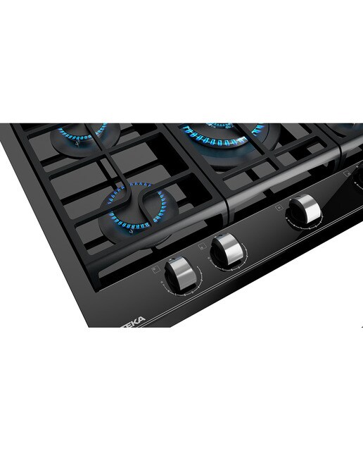 Placa gas Teka 5 quemadores - GZC75330 XBA BK - Negro Negro-9