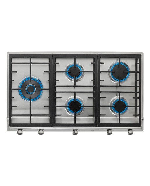 Placa gas Teka 5 quemadores - EX 90.1 5G AI - Inox Inox-1