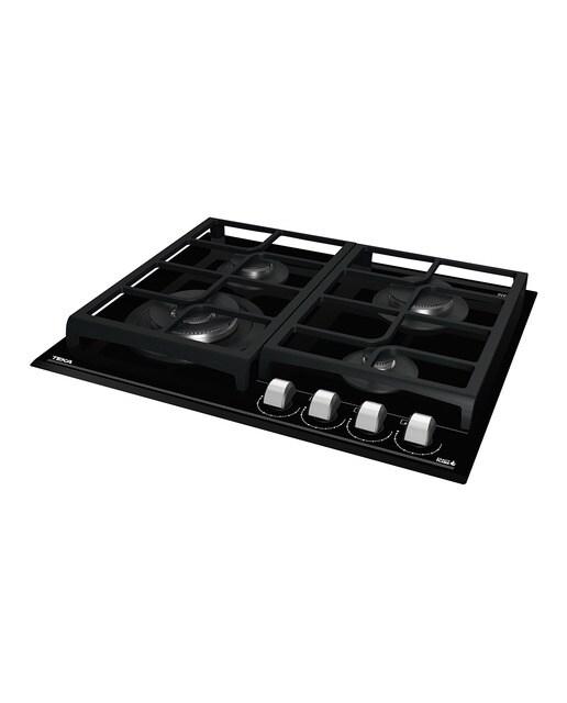Placa gas Teka 4 quemadores - GZC 64320 XBA B - Negro Negro-5