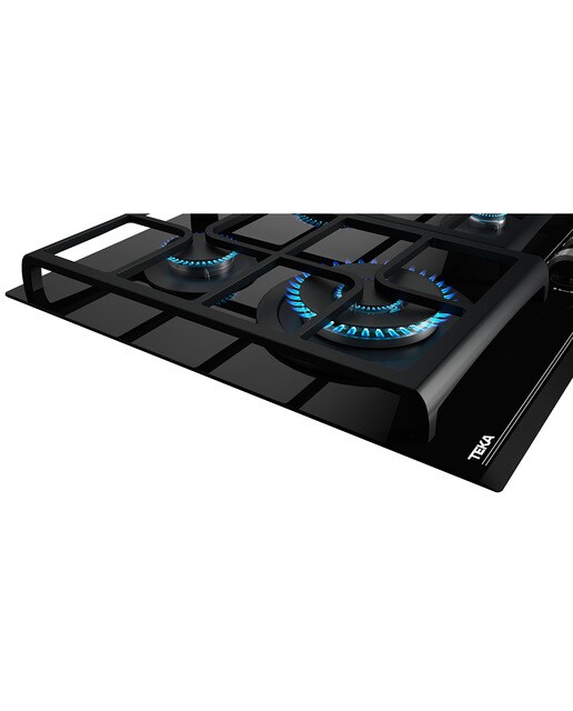 Placa gas Teka 4 quemadores - GZC 64320 XBA B - Negro Negro-6