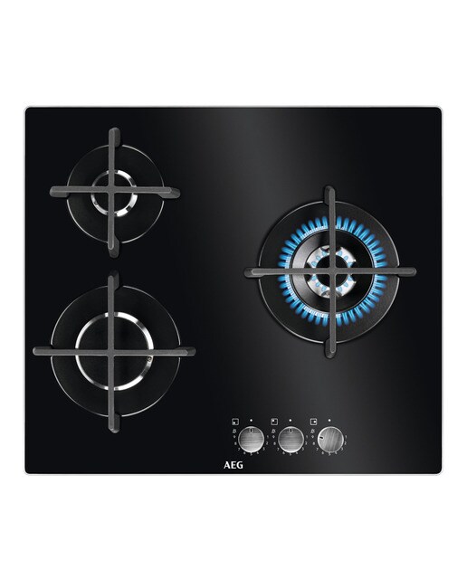 Imagen 0 de Placa gas AEG 3 quemadores - HKB63320NB