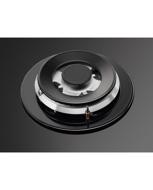 Placa gas AEG 3 quemadores - HKB63320NB Negro-6