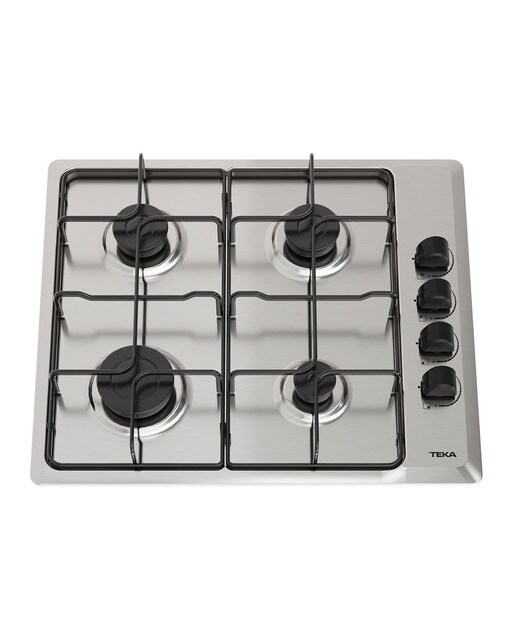 Placa de gas Teka 4 quemadores - HLX 640 KLA Acero Inox-3