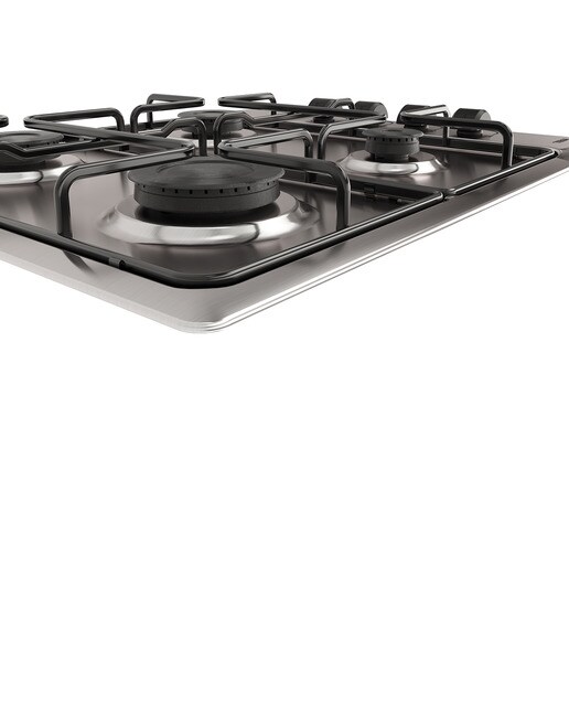 Placa de gas Teka 4 quemadores - HLX 640 KLA Acero Inox-5