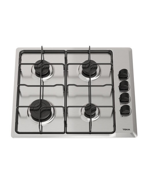 Placa de gas Teka 4 quemadores - HLX 640 KLN - Acero Inox Acero Inox-3