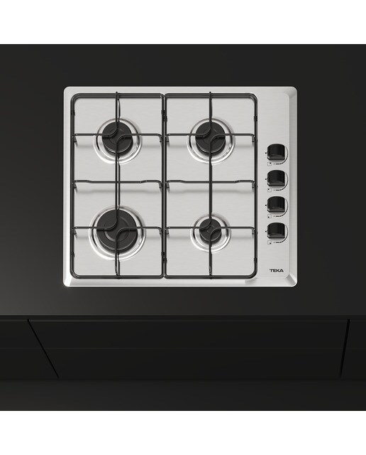 Placa de gas Teka 4 quemadores - HLX 640 KLN - Acero Inox Acero Inox-7