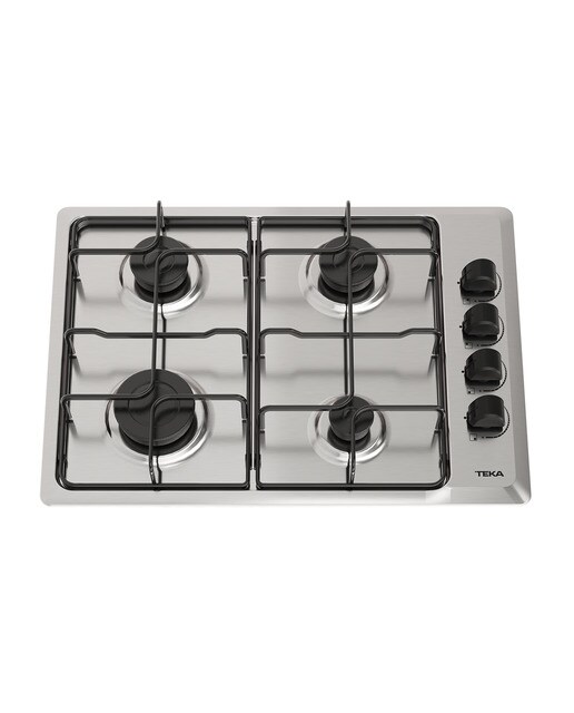 Placa de gas Teka 4 quemadores - HLX 540 KLA - Acero Inox Acero Inox-3
